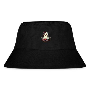 Funny Glamour Ghoul Flashy Halloween - Stanley/Stella Recycled Bucket Hat - black - Front
