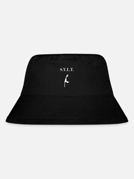 Sylt - Stanley/Stella recycelter Bucket Hat - Schwarz
