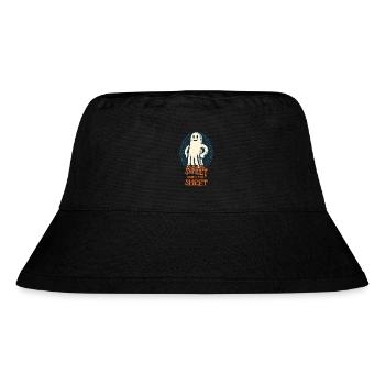 Last Minute Kostüm Unheimliches Halloween - Stanley/Stella recycelter Bucket Hat - Schwarz - Vorne