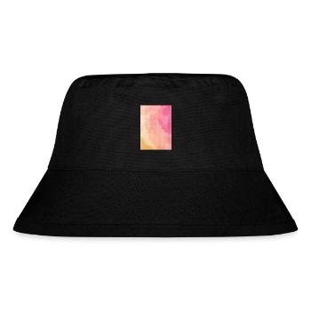 Gradient - Rise personalisierbar - Stanley/Stella recycelter Bucket Hat - Schwarz - Vorne