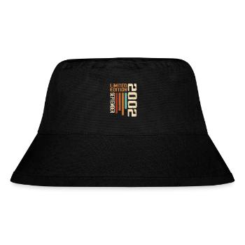September 2002 Originelle Geschenkidee zum Geburtstag - Stanley/Stella recycelter Bucket Hat - Schwarz - Vorne