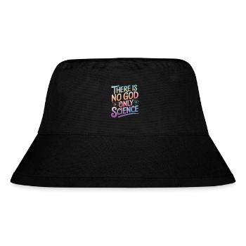 Atheismus Atheist Anti-Religion Agnostiker - Stanley/Stella recycelter Bucket Hat - Schwarz - Vorne