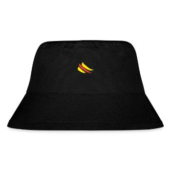 Baden - Stanley/Stella recycelter Bucket Hat - Schwarz - Vorne