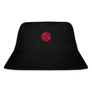 ICH DARF DAS - Stanley/Stella recycelter Bucket Hat - Schwarz - Vorne