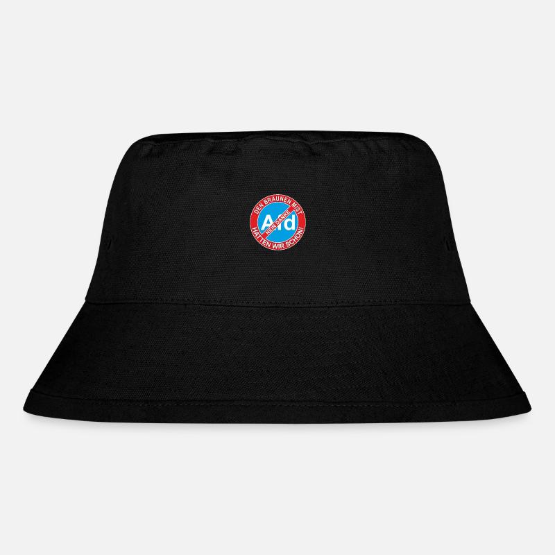 Afd Nein Danke - Stanley/Stella recycelter Bucket Hat - Schwarz