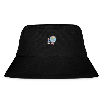 Back to school - Stanley/Stella Recycled Bucket Hat - black - Front