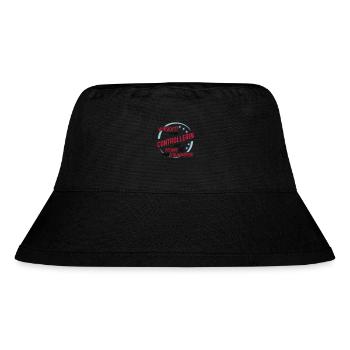 Controllerin - Rechne mit dem Schlimmsten - Stanley/Stella recycelter Bucket Hat - Schwarz - Vorne