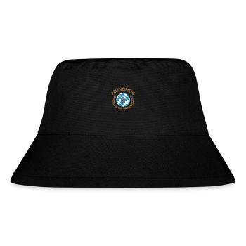 München - Stanley/Stella recycelter Bucket Hat - Schwarz - Vorne