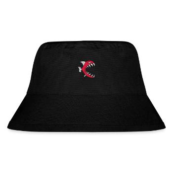 Monster Fish - Stanley/Stella Recycled Bucket Hat - black - Front
