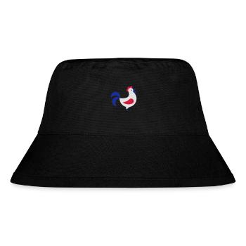 France Français Française French Frankreich - Stanley/Stella Recycled Bucket Hat - black - Front