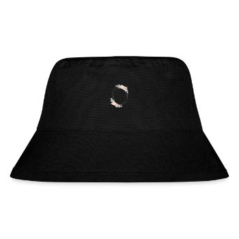 flower_bouquet_7b - Stanley/Stella recycelter Bucket Hat - Schwarz - Vorne