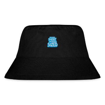 Not short fun sized - Stanley/Stella recycelter Bucket Hat - Schwarz - Vorne