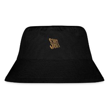 Quote Shit happens Humor - Stanley/Stella Recycled Bucket Hat - black - Front