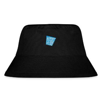 What Winners Look Like - Stanley/Stella Recycled Bucket Hat - black - Front