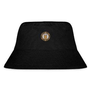 Fist I need Coffee - Stanley/Stella recycelter Bucket Hat - Schwarz - Vorne