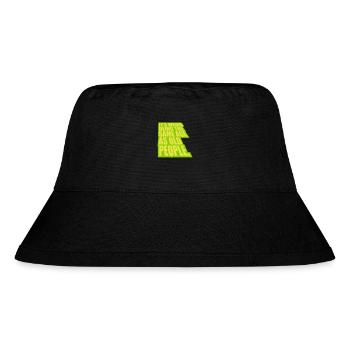 being old people age - Stanley/Stella recycelter Bucket Hat - Schwarz - Vorne