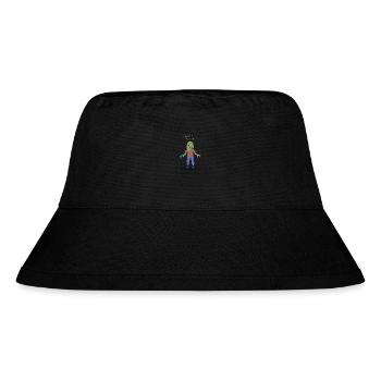 I m dying to meet you zombie - Stanley/Stella Recycled Bucket Hat - black - Front