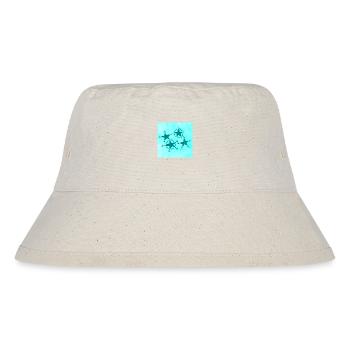 4 STERNE LÄCHELND AZULITO - Stanley/Stella recycelter Bucket Hat - Naturweiß - Vorne