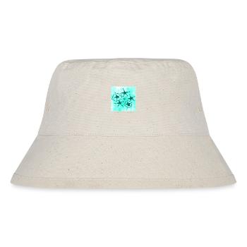 5 STERNE LÄCHELND AZULITO - Stanley/Stella recycelter Bucket Hat - Naturweiß - Vorne