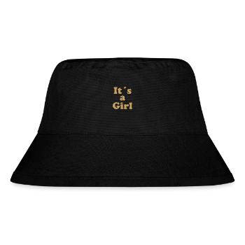 It´s a Girl - Chic - Style - Woman - Women - Mode - Stanley/Stella recycelter Bucket Hat - Schwarz - Vorne
