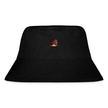 Psychedelic Anime: Der abstrakte Anime-Außenseiter - Stanley/Stella recycelter Bucket Hat - Schwarz - Vorne
