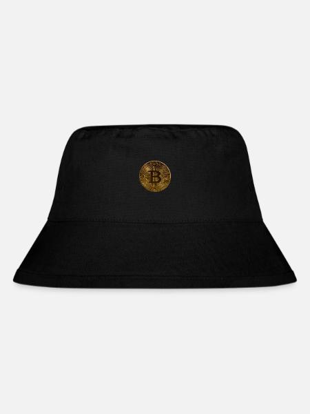 Bitcoin - Stanley/Stella recycelter Bucket Hat - Schwarz