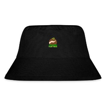 nature - Stanley/Stella recycelter Bucket Hat - Schwarz - Vorne