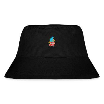 Sports - Stanley/Stella recycelter Bucket Hat - Schwarz - Vorne