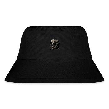 COWBOY - Stanley/Stella recycelter Bucket Hat - Schwarz - Vorne