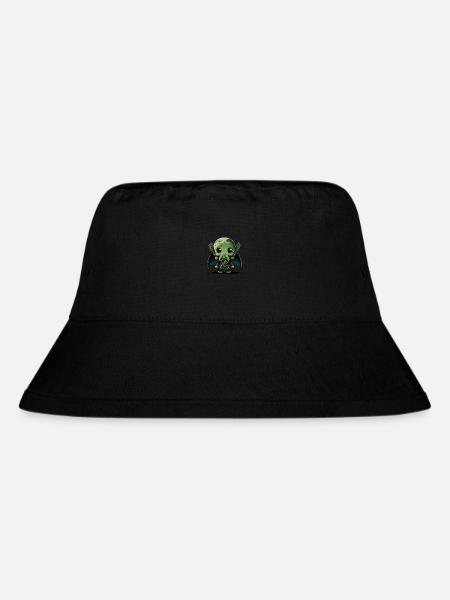 Ein süßer Baby-Cthulhu - Stanley/Stella recycelter Bucket Hat - Schwarz