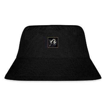 Drummer Drums - Stanley/Stella recycelter Bucket Hat - Schwarz - Vorne