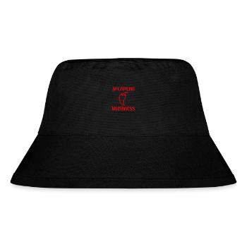 Jalapeno Business - Stanley/Stella Recycled Bucket Hat - black - Front