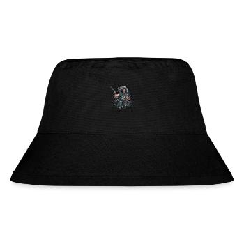 Drummer Girl - Stanley/Stella recycelter Bucket Hat - Schwarz - Vorne