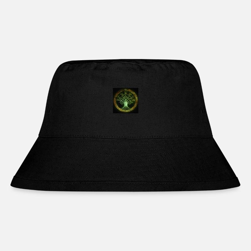Keltischer Baum des Lebens - Stanley/Stella recycelter Bucket Hat - Schwarz
