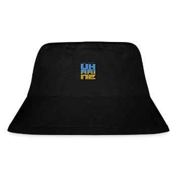 We stand with you - Stanley/Stella Recycled Bucket Hat - black - Front