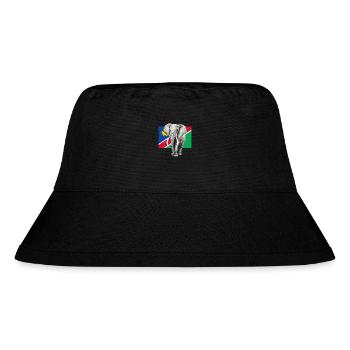 Elephant flag of Namibia - Stanley/Stella Recycled Bucket Hat - black - Front