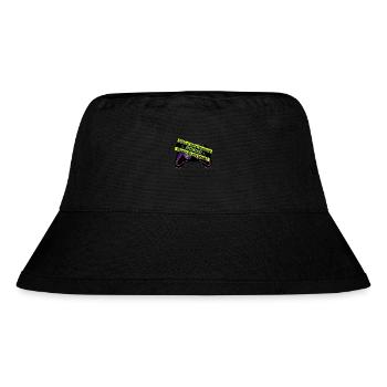 Kritischer Controller - Stanley/Stella recycelter Bucket Hat - Schwarz - Vorne