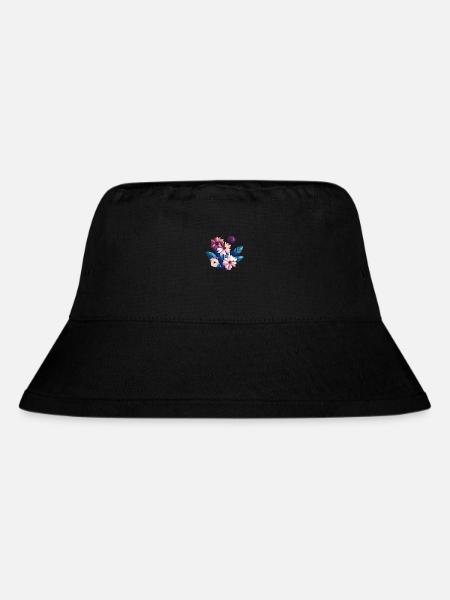 Fleurs, bouquet, fleuristerie, pépinière - Bob recyclé Stanley/Stella - noir