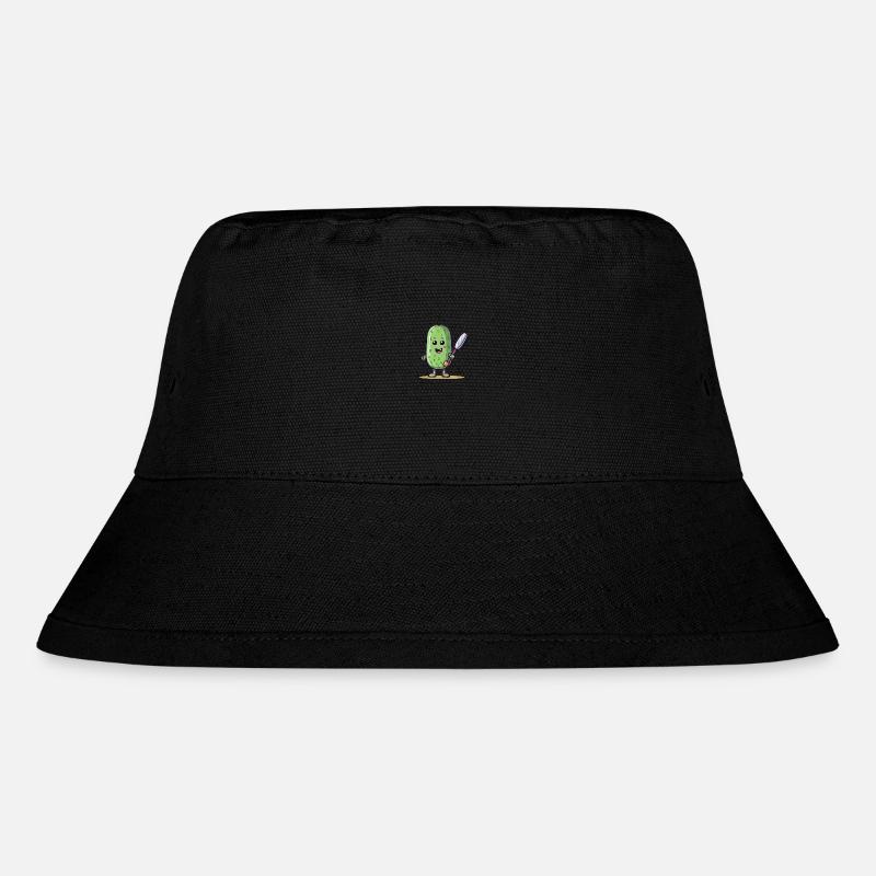 Pickleball Picklepaddle Pickle Sport - Stanley/Stella recycelter Bucket Hat - Schwarz