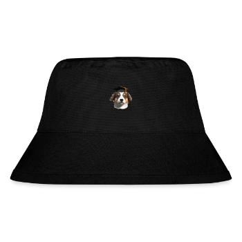 Bachelor Schäferhund Schulabschluss Studium Hunde - Stanley/Stella recycelter Bucket Hat - Schwarz - Vorne