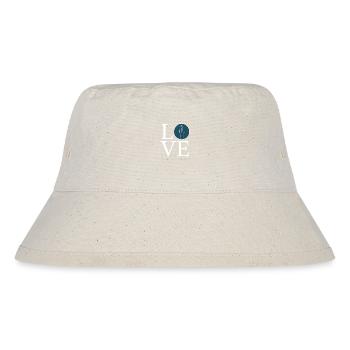 Love Borkum - Stanley/Stella recycelter Bucket Hat - Naturweiß - Vorne