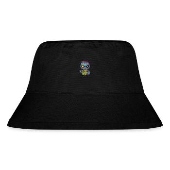Halloween coffee mug - creepy coffee mug - Stanley/Stella Recycled Bucket Hat - black - Front