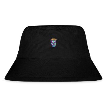 Halloween coffee mug - creepy coffee mug - Stanley/Stella Recycled Bucket Hat - black - Front