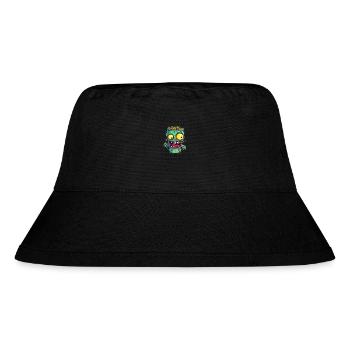 Halloween coffee mug - creepy coffee mug - Stanley/Stella Recycled Bucket Hat - black - Front