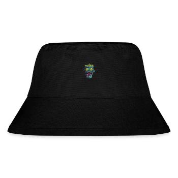 Halloween coffee mug - creepy coffee mug - Stanley/Stella Recycled Bucket Hat - black - Front