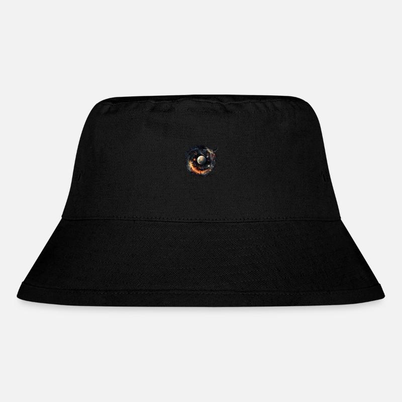 Weltall - Stanley/Stella recycelter Bucket Hat - Schwarz