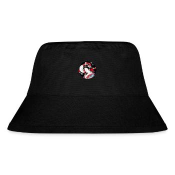 Geisha Japan Drawing - Stanley/Stella Recycled Bucket Hat - black - Front