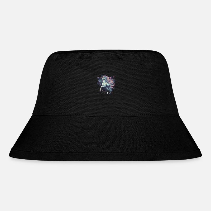 Unicorn - Stanley/Stella Recycled Bucket Hat - black
