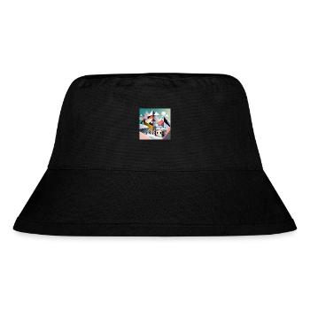 The Bauhaus Legacy - Stanley/Stella recycelter Bucket Hat - Schwarz - Vorne