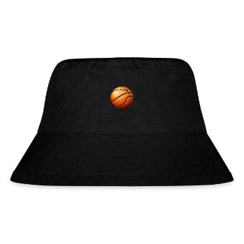 Basketball Motiv Simpel für Basketballer und Fans - Stanley/Stella recycelter Bucket Hat - Schwarz - Vorne